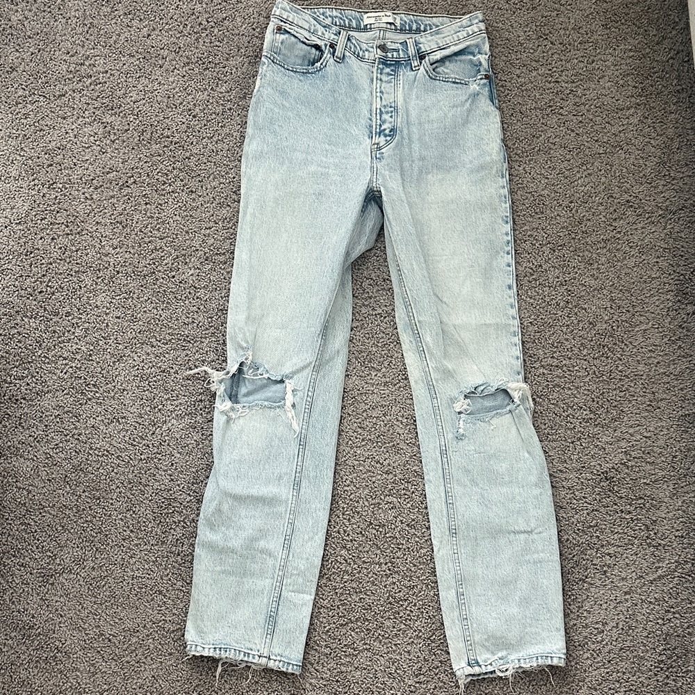 Abercrombie & Fitch The Dad High Rise